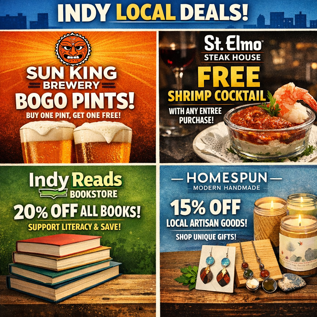 Exclusive Deals from Indianapolis Local Businesses