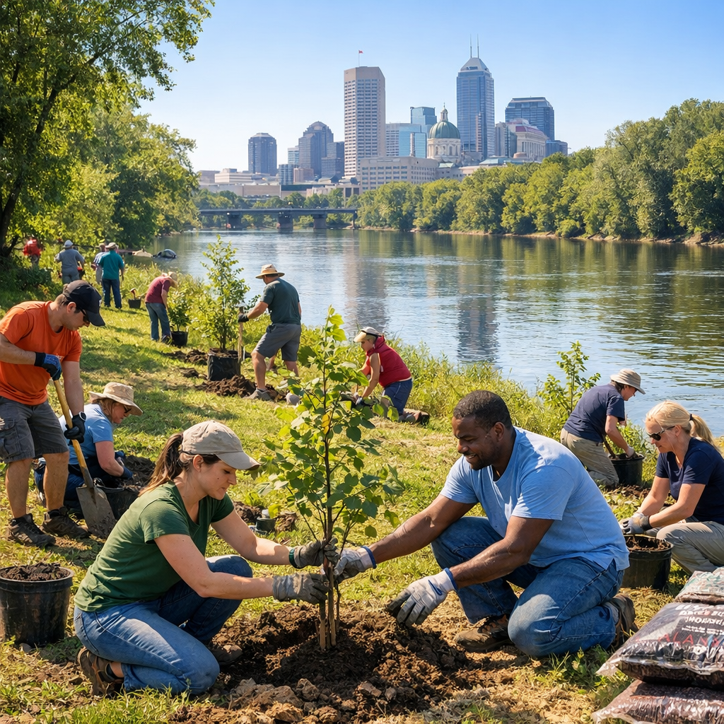 Indianapolis’ Environmental Initiatives: A Community Effort
