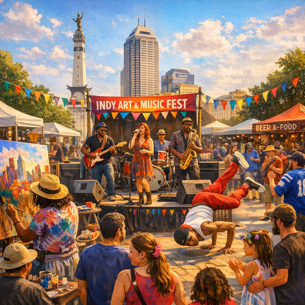 Celebrating Indianapolis’ Vibrant Art and Music Festivals