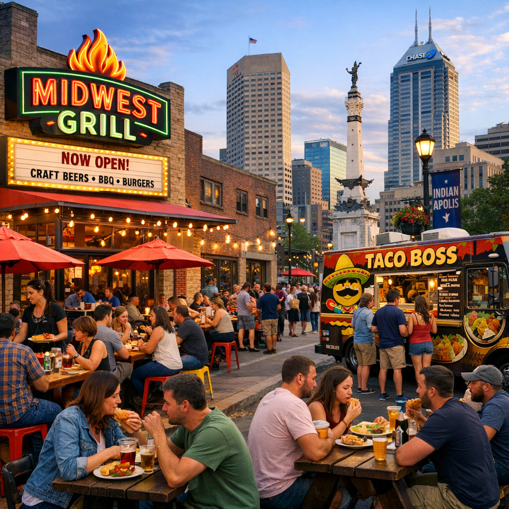 Exploring Indianapolis’ Evolving Culinary Scene: New Restaurants and Food Trucks to Savor