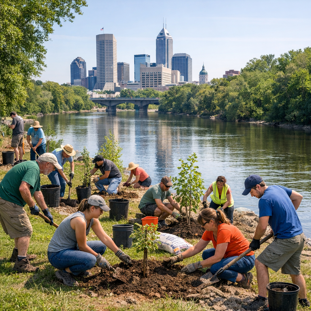 Indianapolis’ Environmental Initiatives: A Community Effort