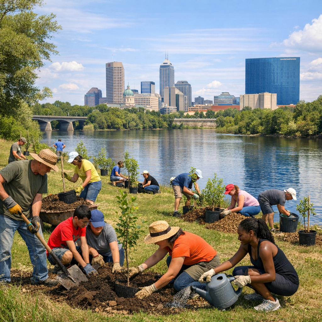 Indianapolis’ Environmental Initiatives: A Community Effort