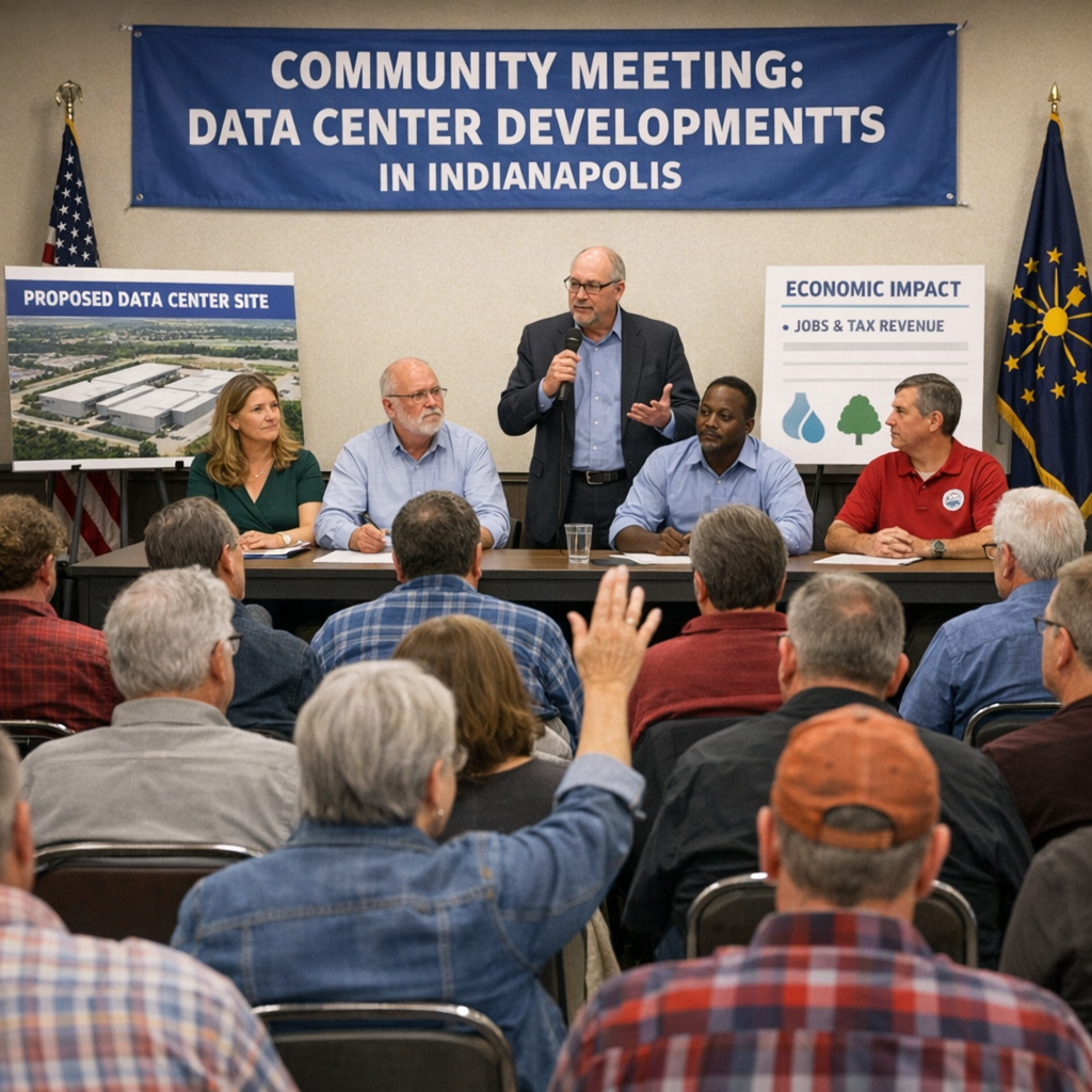 Indianapolis Grapples with Data Center Boom Amid Community Concerns